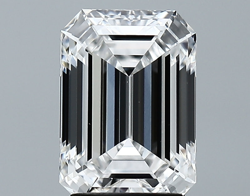 Lab-Grown 2.82 Carat Emerald Cut Diamond color D Clarity VS1 With GIA Certificate, precious stones, engagement diamonds