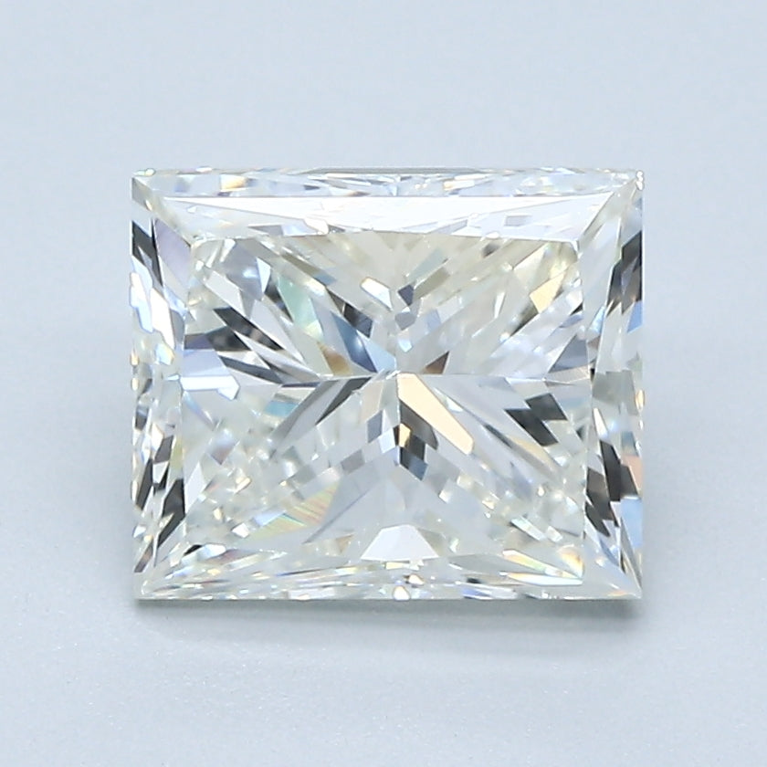 2.01 Carat Princess Cut Natural Mined Diamond J Color SI2 Clarity With GIA Certificate, natural diamonds, precious stones, engagement diamonds