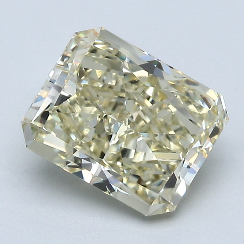 1.79 Carat Radiant Cut Natural Mined Diamond Fancy Light Brownish Yellow Color VVS2 Clarity With GIA Certificate, natural diamonds, precious stones, engagement diamonds