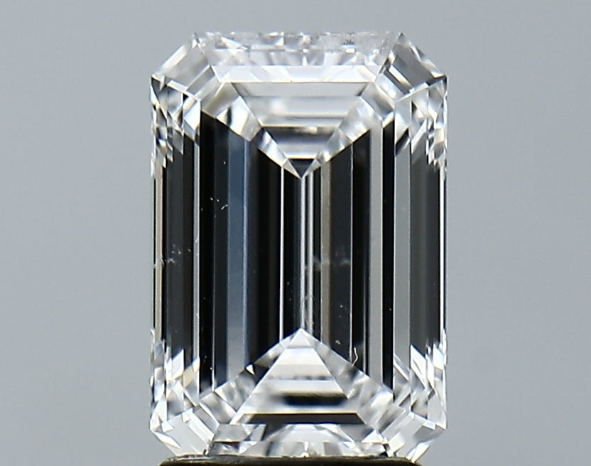 Lab-Grown 2.19 Carat Emerald Cut Diamond color D Clarity VVS2 With GIA Certificate, precious stones, engagement diamonds