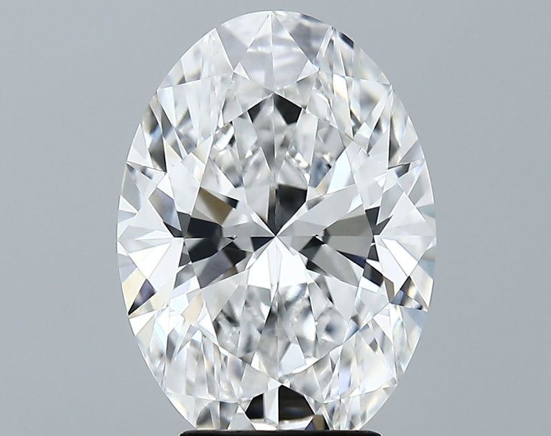 Lab-Grown 4.17 Carat Oval Shape Diamond color E Clarity VVS2 With GIA Certificate, precious stones, engagement diamonds