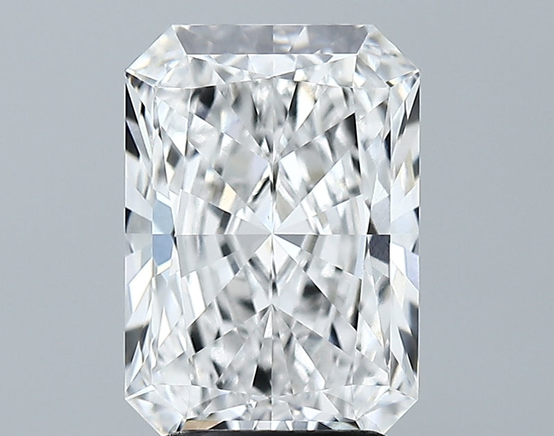 Lab-Grown 3.11 Carat Radiant Cut Diamond color E Clarity VVS2 With GIA Certificate, precious stones, engagement diamonds