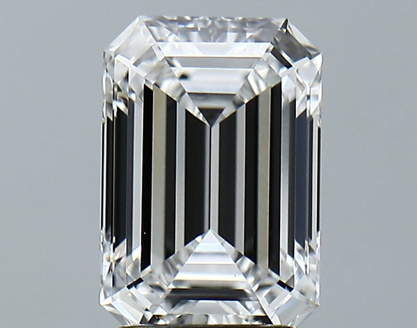 Lab-Grown 2.53 Carat Emerald Cut Diamond color E Clarity VVS2 With GIA Certificate, precious stones, engagement diamonds
