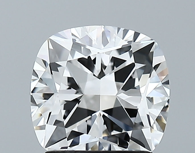 Lab-Grown 1.75 Carat Square Cushion Cut Diamond color E Clarity VVS2 With GIA Certificate, precious stones, engagement diamonds