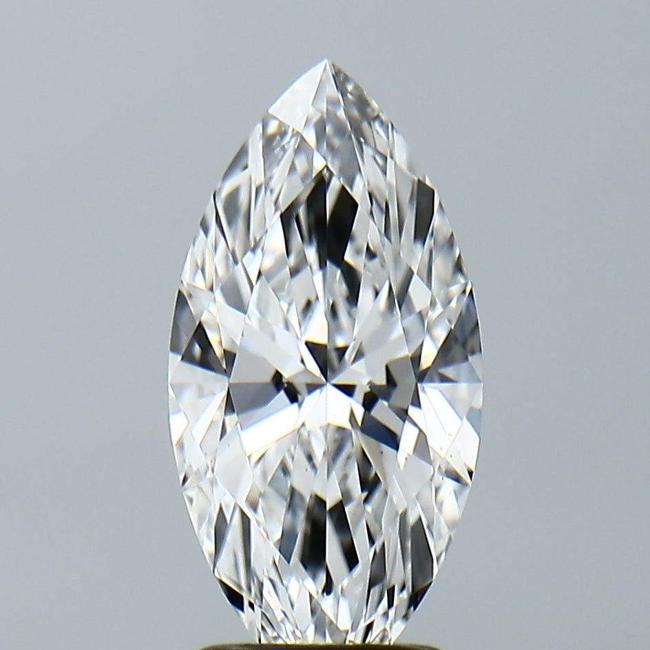 Lab-Grown 2.28 Carat Marquis Shape Diamond color E Clarity VS1, precious stones, engagement diamonds