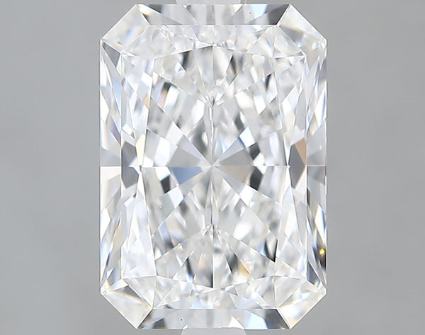 Lab-Grown 2.64 Carat Radiant Cut Diamond color E Clarity VVS2, precious stones, engagement diamonds