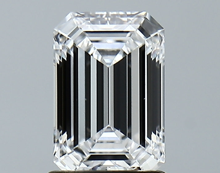 Lab-Grown 1.38 Carat Emerald Cut Diamond color D Clarity VVS2 With GIA Certificate, precious stones, engagement diamonds
