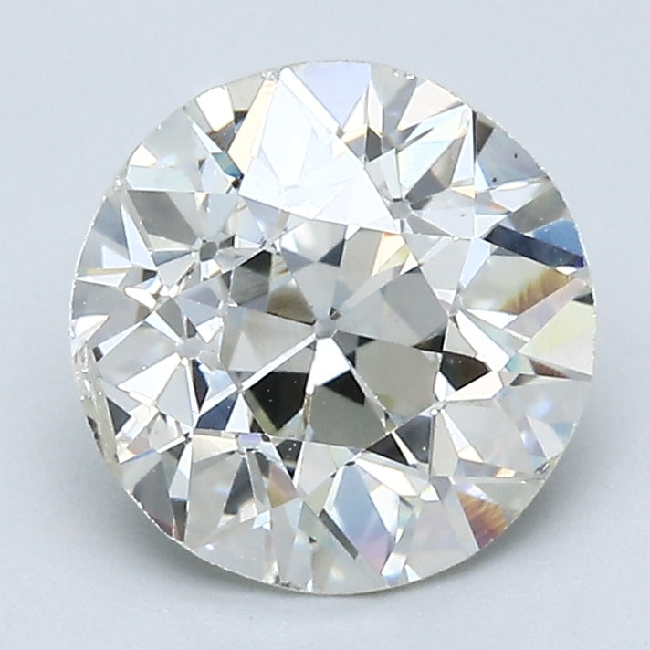 2.21 Carat Old European Cut Natural Mined Diamond J Color SI2 Clarity With GIA Certificate, natural diamonds, precious stones, engagement diamonds