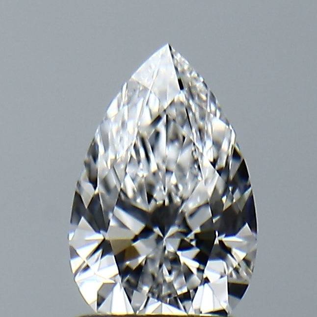 Lab-Grown 1.09 Carat Pear Shape Diamond color D Clarity VVS2, precious stones, engagement diamonds