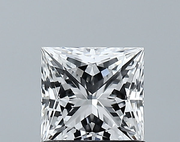 Lab-Grown 1.03 Carat Princess Cut Diamond color D Clarity VVS2 With GIA Certificate, precious stones, engagement diamonds