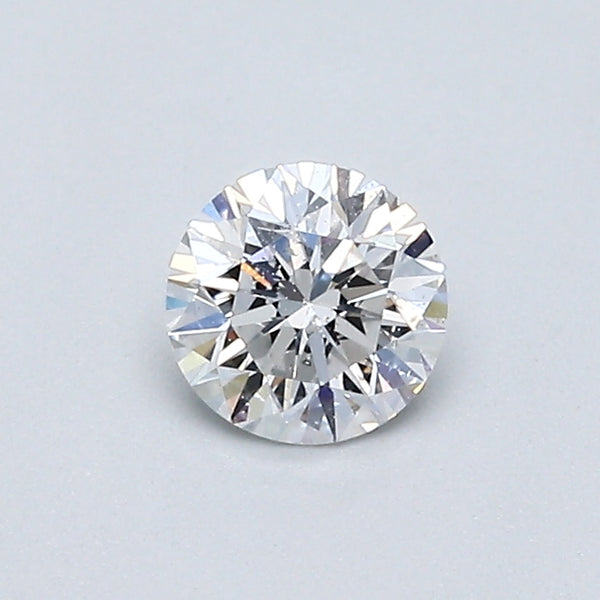 0.41 Carat Round Brilliant Natural Mined Diamond D Color I1 Clarity With GIA Certificate, natural diamonds, precious stones, engagement diamonds