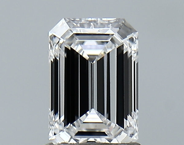 Lab-Grown 1.01 Carat Emerald Cut Diamond color E Clarity VVS2, precious stones, engagement diamonds