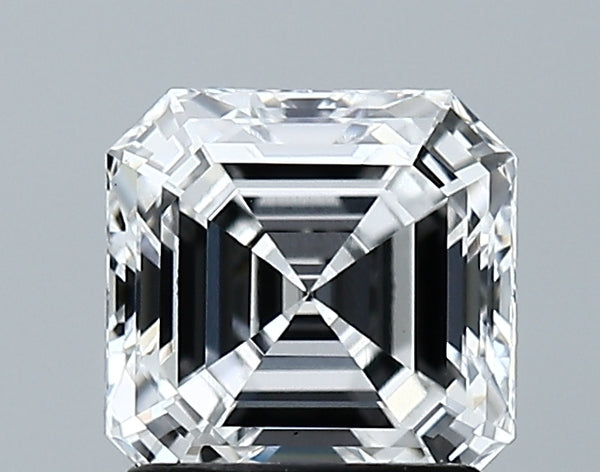 Lab-Grown 1.60 Carat Asscher Cut Diamond color D Clarity VS1 With GIA Certificate, precious stones, engagement diamonds