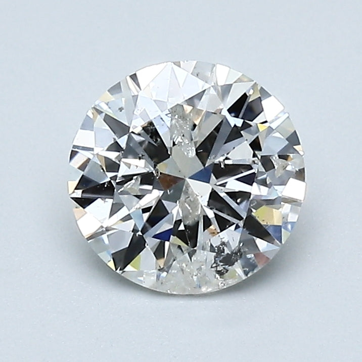 1.00 Carat Round Brilliant Natural Mined Diamond G Color I2 Clarity With GIA Certificate, natural diamonds, precious stones, engagement diamonds