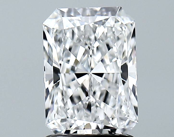 Lab-Grown 1.53 Carat Radiant Cut Diamond color D Clarity VVS1 With GIA Certificate, precious stones, engagement diamonds