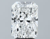 Lab-Grown 3.01 Carat Radiant Cut Diamond color E Clarity VS2 With GIA Certificate, precious stones, engagement diamonds