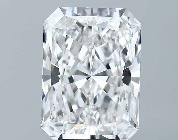 Lab-Grown 5.10 Carat Radiant Cut Diamond color F Clarity VS1 With GIA Certificate, precious stones, engagement diamonds
