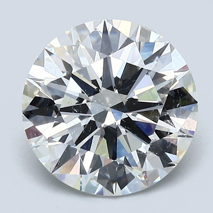 2.13 Carat Round Brilliant Natural Mined Diamond H Color SI2 Clarity With GIA Certificate, natural diamonds, precious stones, engagement diamonds