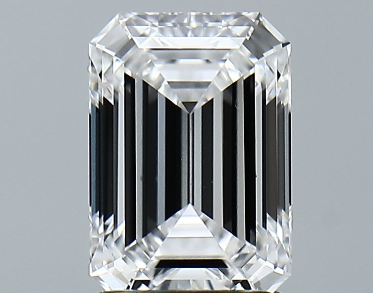 Lab-Grown 2.04 Carat Emerald Cut Diamond color D Clarity VVS2 With GIA Certificate, precious stones, engagement diamonds