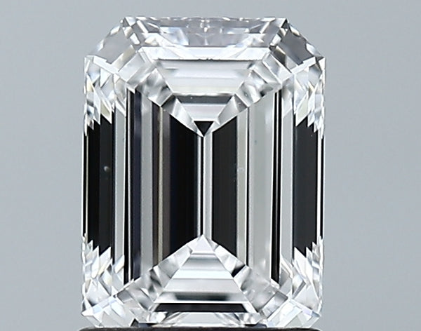 Lab-Grown 1.41 Carat Emerald Cut Diamond color D Clarity VVS2 With GIA Certificate, precious stones, engagement diamonds