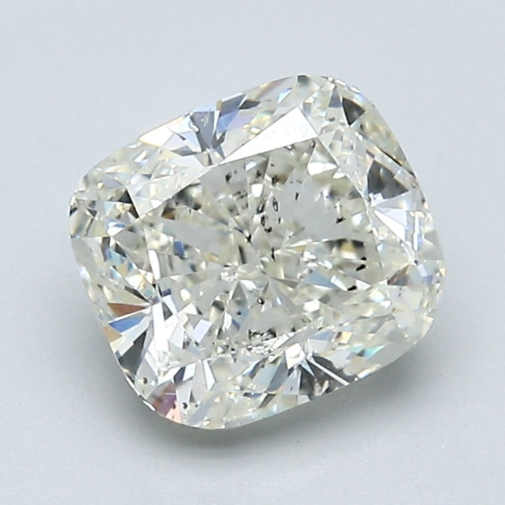 1.72 Carat Cushion Brilliant Diamond color K Clarity SI2, natural diamonds, precious stones, engagement diamonds