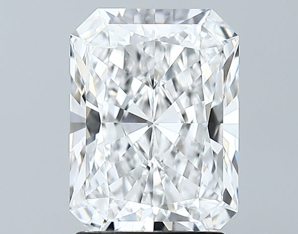 Lab-Grown 2.18 Carat Radiant Cut Diamond color D Clarity VVS2 With GIA Certificate, precious stones, engagement diamonds