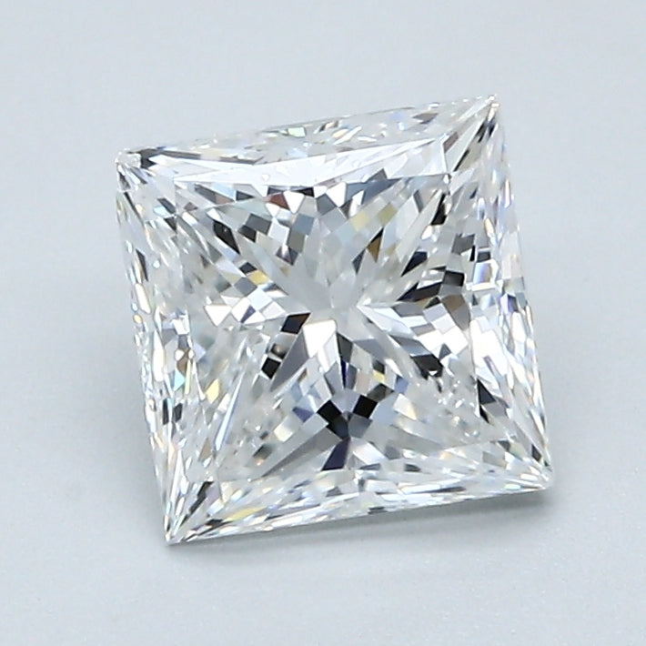 1.54 Carat Princess Cut Natural Mined Diamond E Color SI1 Clarity With GIA Certificate, natural diamonds, precious stones, engagement diamonds