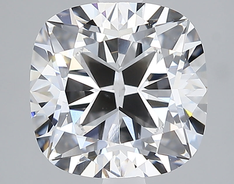 Lab-Grown 2.46 Carat Cushion Modified Brilliant Cut Diamond color E Clarity VS1 With GIA Certificate, precious stones, engagement diamonds