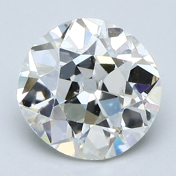 2.01 Carat Old European Cut Estate Natural Mined Diamond J Color VS2 Clarity With GIA Certificate, natural diamonds, precious stones, engagement diamonds
