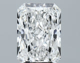 Lab-Grown 4.19 Carat Radiant Cut Diamond color E Clarity VS1 With GIA Certificate, precious stones, engagement diamonds