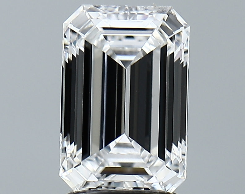 Lab-Grown 2.12 Carat Emerald Cut Diamond color D Clarity VS1 With GIA Certificate, precious stones, engagement diamonds