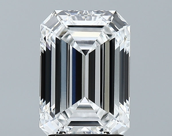 Lab-Grown 2.76 Carat Emerald Cut Diamond color D Clarity VVS2 With GIA Certificate, precious stones, engagement diamonds