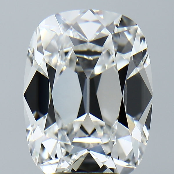 Lab-Grown 5.47 Carat Antique Cushion Cut Diamond color E Clarity VS1, precious stones, engagement diamonds