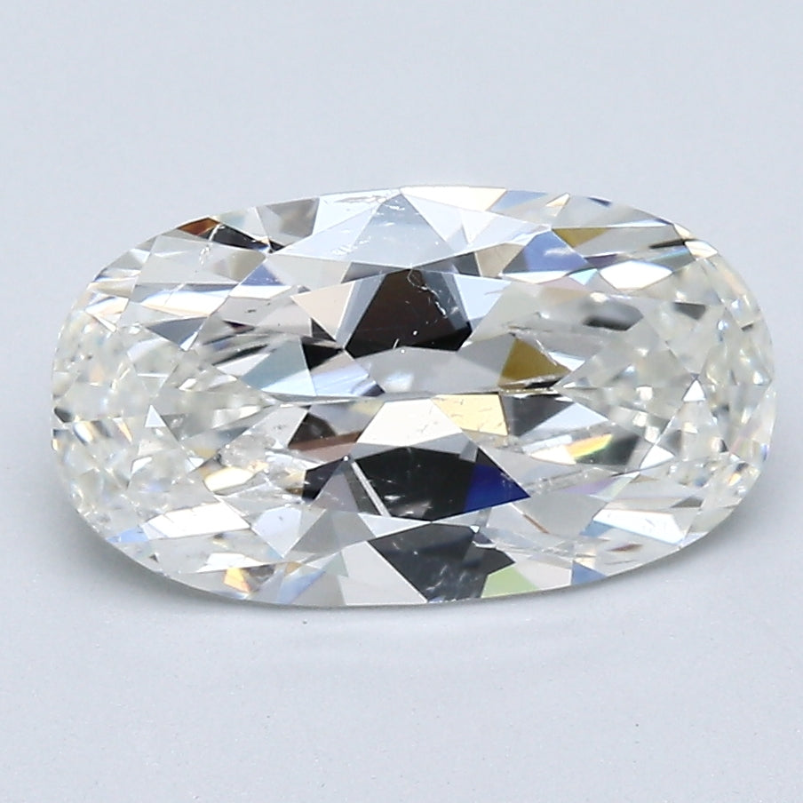 2.08 Carat Oval Shape Diamond I-SI2 Loose GIA Natural, natural diamonds, precious stones, engagement diamonds