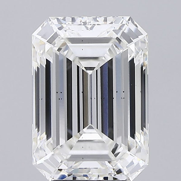 Lab-Grown 5.15 Carat Emerald Cut Diamond color G Clarity SI1 With GIA Certificate, precious stones, engagement diamonds