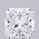 Lab-Grown 4.51 Carat Radiant Cut Diamond color F Clarity VS2 With GIA Certificate, precious stones, engagement diamonds