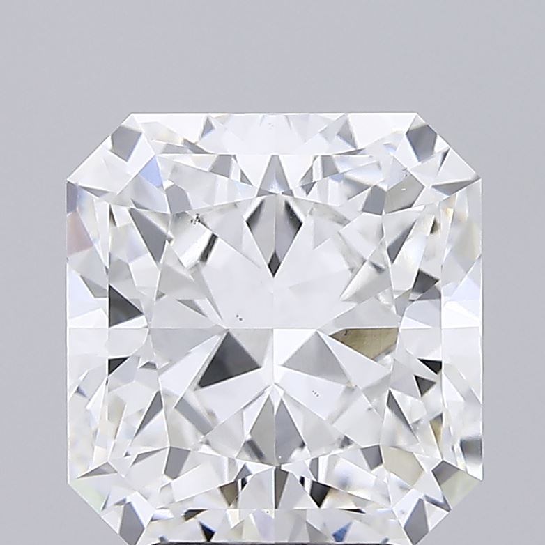 Lab-Grown 4.51 Carat Radiant Cut Diamond color F Clarity VS2 With GIA Certificate, precious stones, engagement diamonds