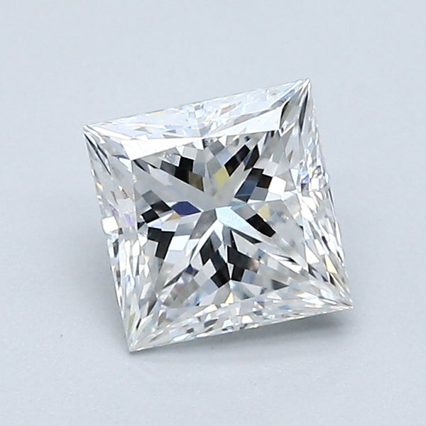 1.01 Carat Princess Cut Diamond color F Clarity VS1, natural diamonds, precious stones, engagement diamonds