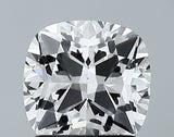 Lab-Grown 1.64 Carat Square Cushion Cut Diamond color E Clarity VS2 With GIA Certificate, precious stones, engagement diamonds