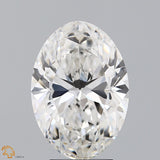 Lab-Grown 4.06 Carat Oval Shape Diamond color G Clarity VS1 With GIA Certificate, precious stones, engagement diamonds