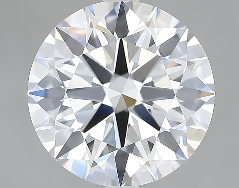 Lab-Grown 3.01 Carat Round Brilliant Diamond color D Clarity VS1, precious stones, engagement diamonds