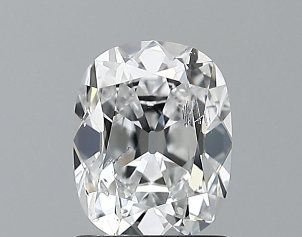 Lab-Grown 1.01 Carat Antique Cushion Cut Diamond color E Clarity SI2, precious stones, engagement diamonds