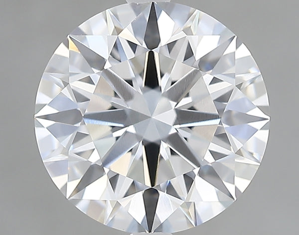 Lab-Grown 2.81 Carat Round Brilliant Diamond color E Clarity VVS2, precious stones, engagement diamonds