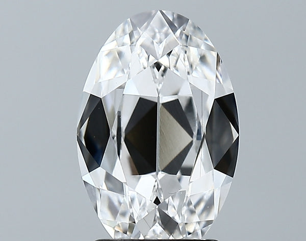 Lab-Grown 2.78 Carat Antique Oval Shape Diamond color E Clarity VS1 With GIA Certificate, precious stones, engagement diamonds