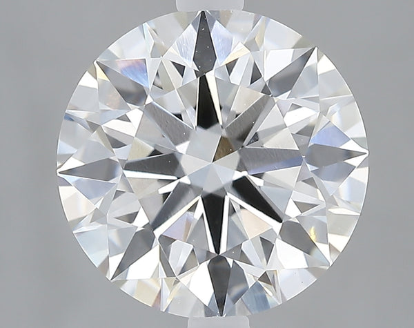 Lab-Grown 4.01 Carat Round Brilliant Diamond color F Clarity VVS2, precious stones, engagement diamonds