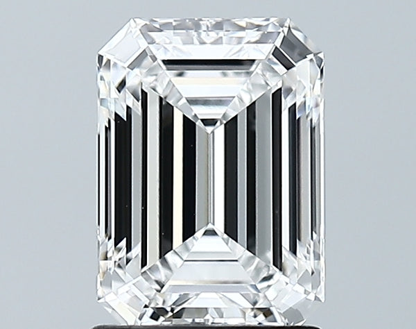 Lab-Grown 1.59 Carat Emerald Cut Diamond color D Clarity VVS1 With GIA Certificate, precious stones, engagement diamonds