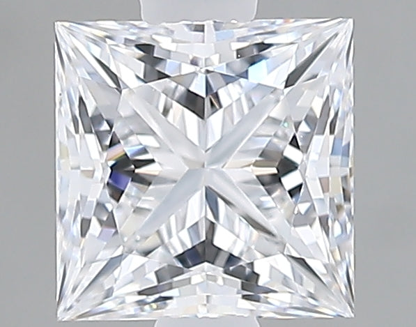 Lab-Grown 1.01 Carat Princess Cut Diamond color D Clarity VVS2 With GIA Certificate, precious stones, engagement diamonds