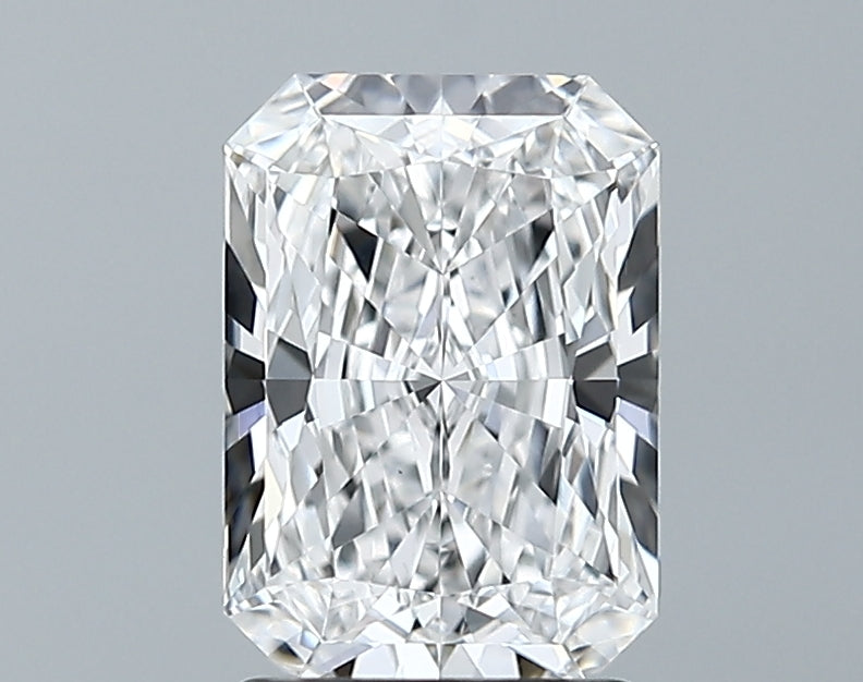 Lab-Grown 1.71 Carat Radiant Cut Diamond color D Clarity VS1 With GIA Certificate, precious stones, engagement diamonds