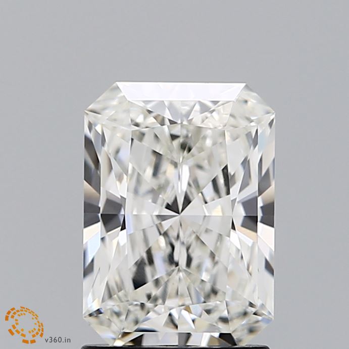 Lab-Grown 1.65 Carat Radiant Cut Diamond color H Clarity VVS2 With GIA Certificate, precious stones, engagement diamonds