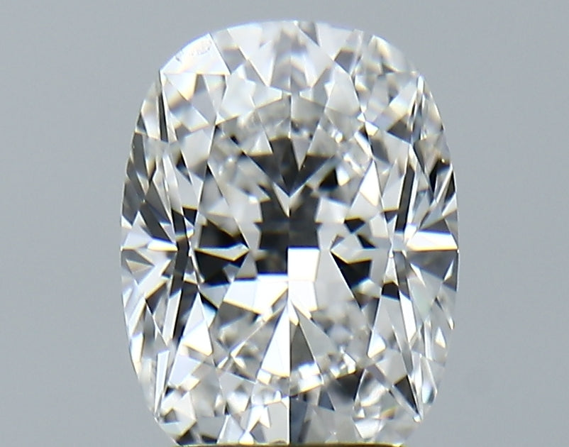 Lab-Grown 2.28 Carat Cushion Brilliant Diamond color D Clarity VVS2, precious stones, engagement diamonds